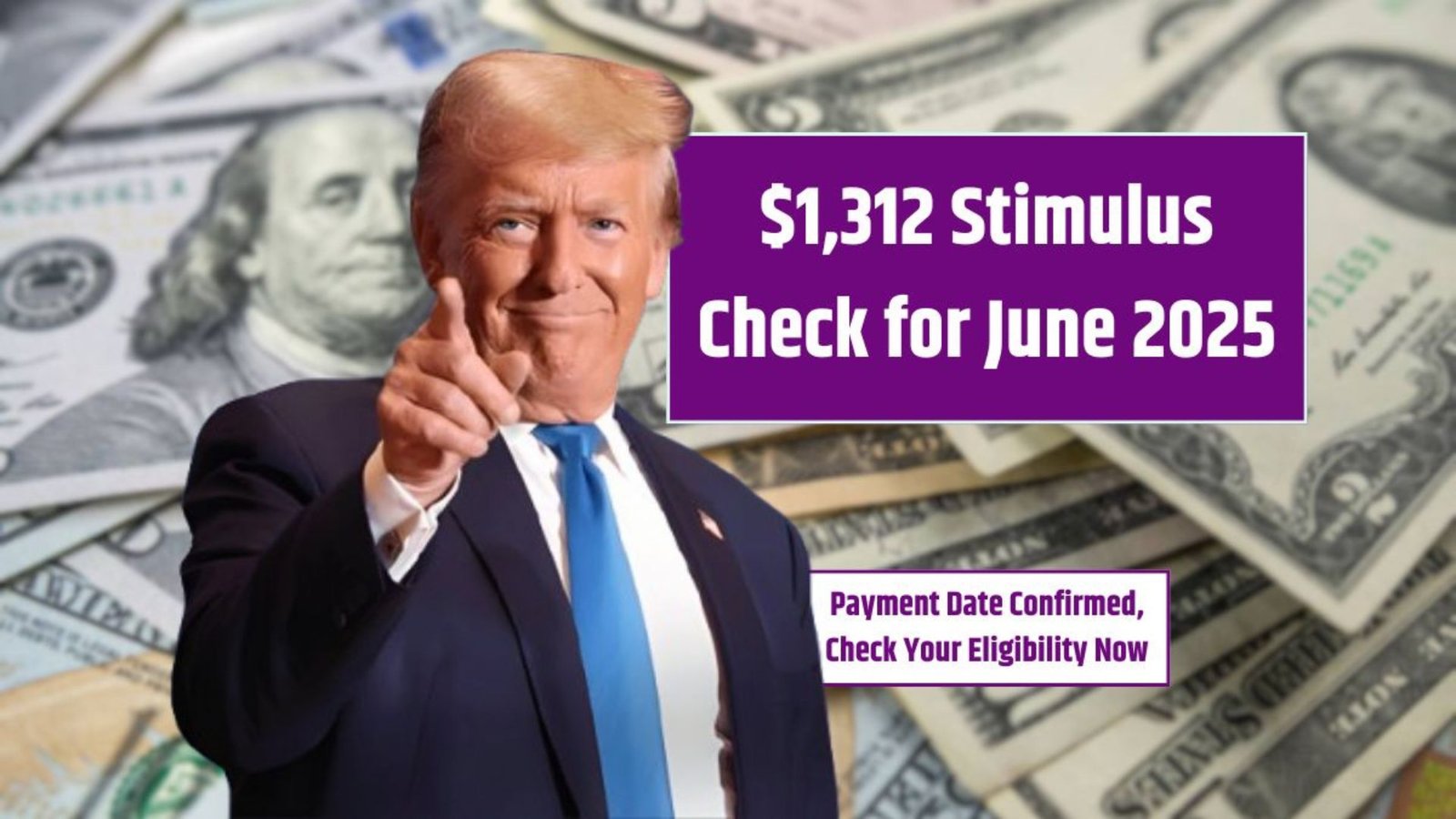 $1,312 Stimulus Check for June 2025