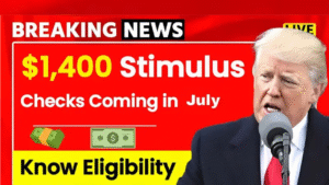 $1400 Stimulus Checks For Everyone, Coming in July 2025 – Don’t Miss Your Last Chance!”