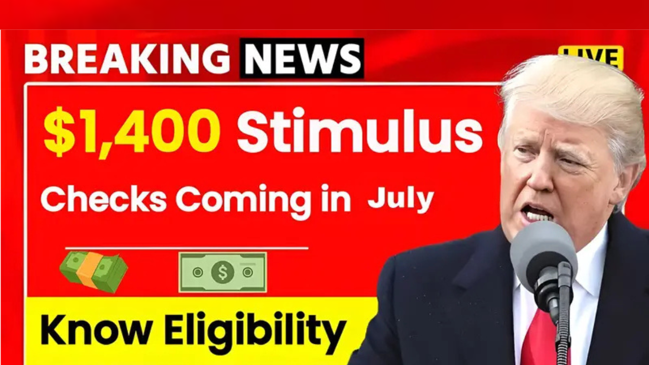 $1400 Stimulus Checks For Everyone, Coming in July 2025 – Don’t Miss Your Last Chance!”