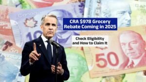 CRA $978 Grocery Rebate Coming in July 2025 – Check Eligibility & How to Claim It!