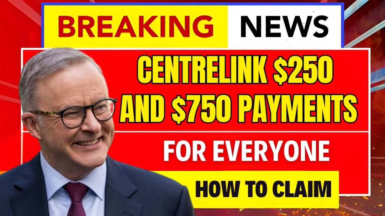 Centrelink $250 and $750 Payments