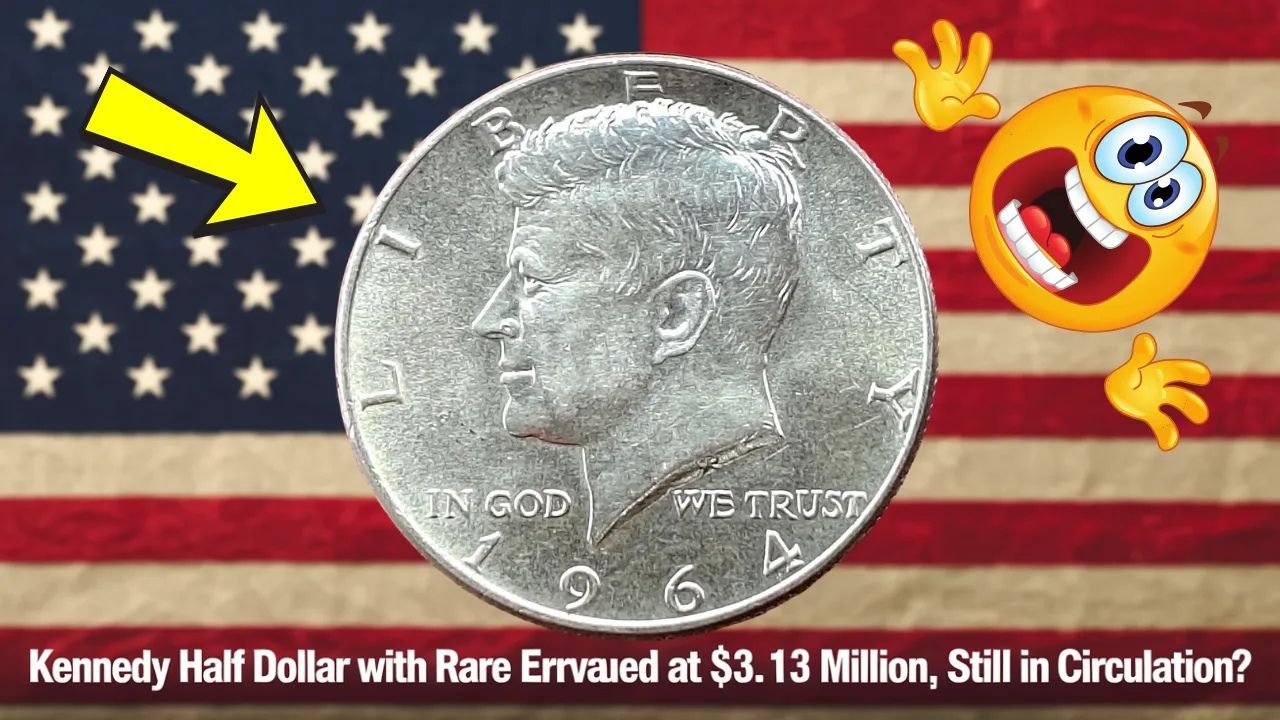Kennedy Half Dollar with Rare Error Valued at $3.13 Million